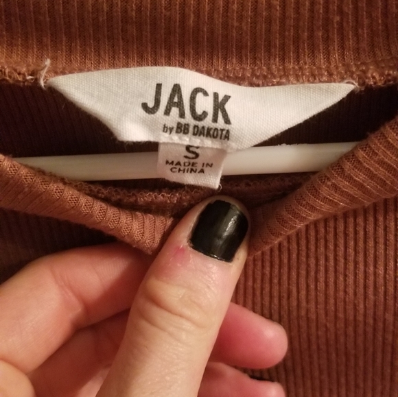Jack by BB Dakota cropped sweater - Picture 3 of 3